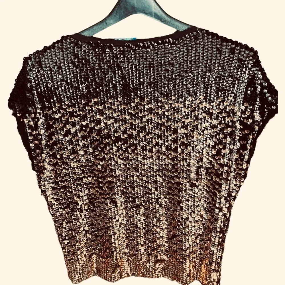 Tory Burch glitter going out too short sleeve